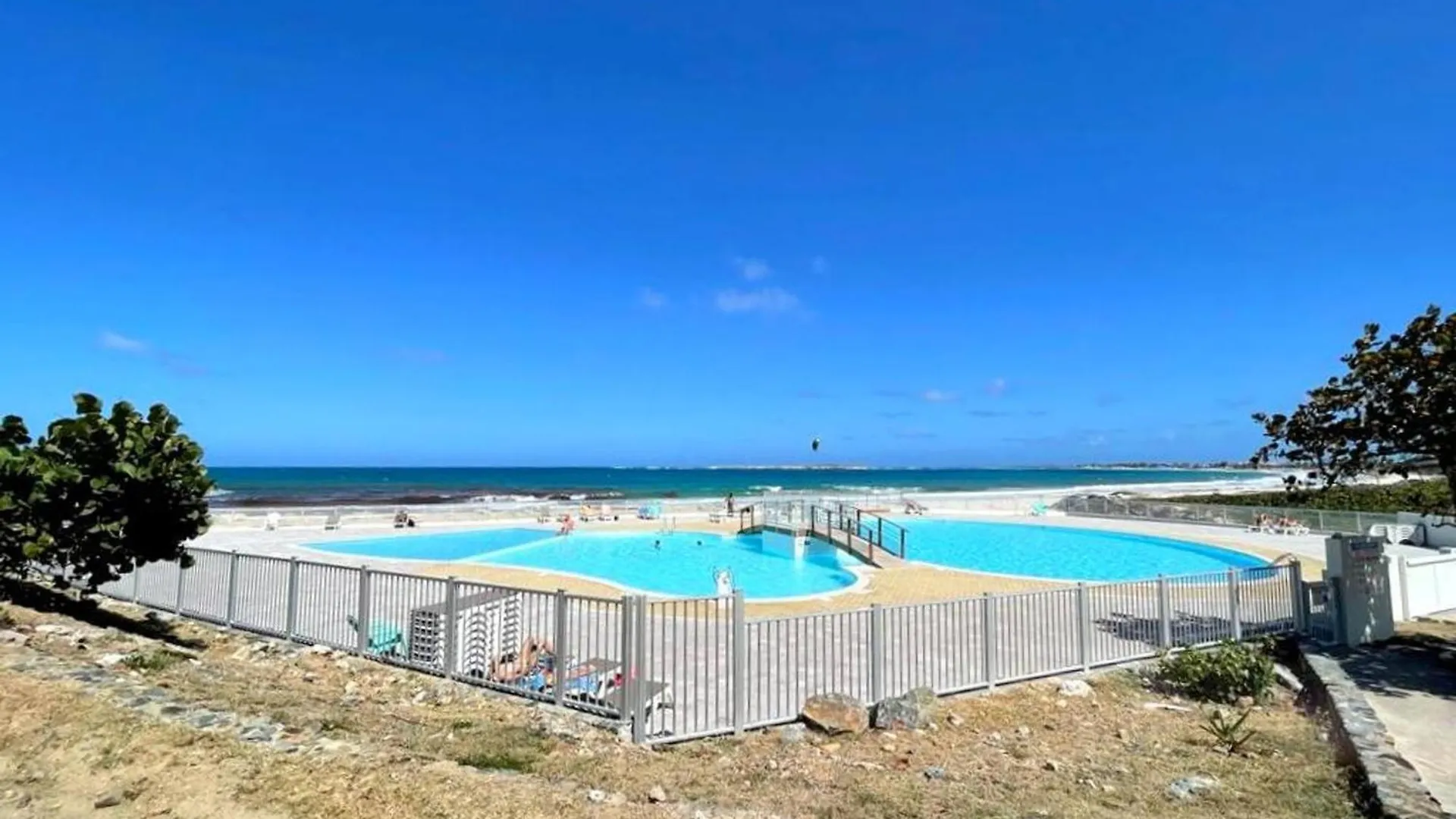 Apartmán Studio A Saint-Martin Avec Piscine, Clim, Parking Et Acces Direct A La Plage - Fr-1-734-19 Cul de Sac